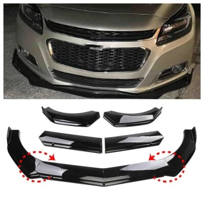 For Chevrolet Equinox 2005-23 Front Bumper Lower Lip Splitter Spoiler Body Gloss Foto 1 de 4