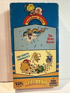 Rainbow Brite See & Read - The Risky Rescue / The Sprite Emergency VHS - Bild 1 von 4