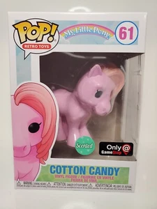 Funko POP! My Little Pony #61 COTTON CANDY, Scented Exclusive! NEW GAMESTOP - Picture 1 of 7