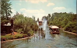 Postal Six Flags Over Georgia Jean Ribault's Adventure Atlanta GA sin publicar - Imagen 1 de 2