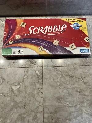 Scrabble Crossword Game Diamond Edition 2008 Hasbro 04024 - Image 1 of 4