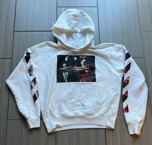 OFF WHITE Felpa con cappuccio 2013 off white tm bianca LG 425 taglia S