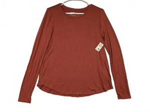 Aeropostale Seriously Soft Perfect Crew Long Sleeve Top - Womens Medium NWT - Picture 1 of 9