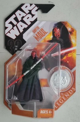 ¡NUEVA FIGURA HASBRO 2006 SAGA STAR WARS COLECCIÓN ENTRENAMIENTO SITH DARTH MAUL! E10 Foto 1 de 2