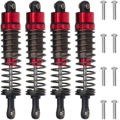 Aluminum Oil Absorber Adjustable Damper For Tamiya CC-02 Axial SCX10 Capra Parts - Image 1 of 2