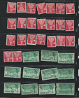 SELECTION OF USED US AIR MAIL STAMPS