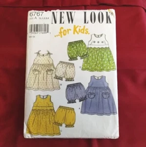 Patrones de costura fáciles Simplicity New Look para niños talla A1/2, 1, 2,3,4, lote de 2 - Imagen 1 de 5