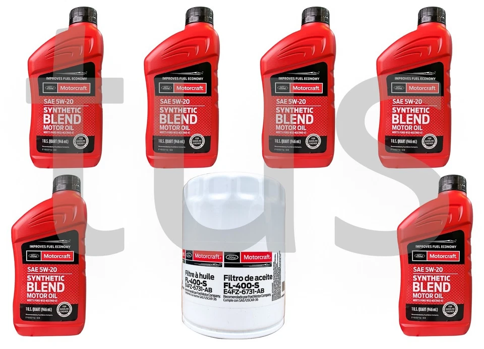 Genuine Motorcraft Engine Oil Change Kit for 2007-2009 Ford Edge 3.5L V6 - Image 1 of 1