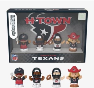Fisher-Price Little People NFL Collector Set - HOUSTON TEXANS - Series 1 - Picture 1 of 12