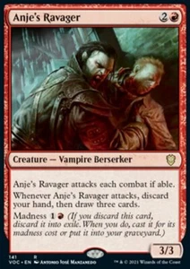 MTG Anje's Ravager (141/199) Innistrad Crimson Vow Commander LP - Picture 1 of 1