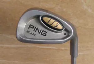 PING I3 BLADE PITCHING WEDGE 47 LOFT STIFF FLEX JZ STEEL SHAFT BLACK DOT W PW - Picture 1 of 6