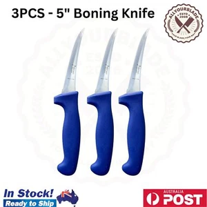 SET OF 3 - DIEKENSEN BUTCHERS 5" 13CM CURVED NARROW BONING KNIFE - Picture 1 of 8