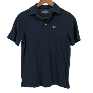 Vineyard Vine Kids Top Edgartown Polo Blue Medium M - Picture 1 of 4
