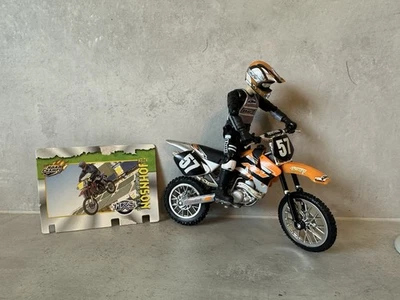 Keith Johnson #57 Road Champs MXS Moto Dirt Bike Toy Motocross KTM Figure Rare - Image 1 of 4