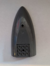 LEGO CITY Dark Bluish Grey Aircraft Plane Fuselage Bottom 8 x 16 54090 Airport