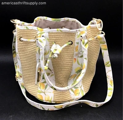 Bolso cubo con estampado de limón Valentina Foto 1 de 4