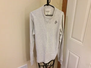 Abercrombie & Fitch XXL Men's Long Sleeve Muscle Shirt 100% Cotton - Picture 1 of 5