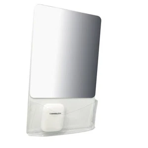 Strong Magnetic Locker Mirror, 9.45" x 5.51" Super Clear Reflection Small Real - Picture 1 of 7
