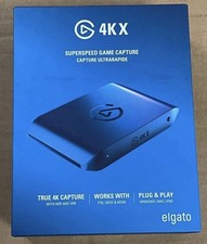 Elgato 4K X - 4K 144 FPS External Capture Card for Switch PS5 XBOX -