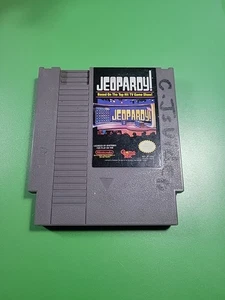 Jeopardy! (Nintendo NES, 1987) Game Cartridge Only – Classic Trivia –Authentic - Picture 1 of 2