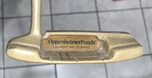 Oppenheimer Funds Investment 35 “ Putter Golf Club The Right Way To Invest - Picture 1 of 4