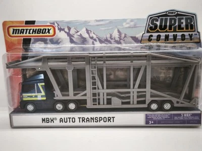 MBX AUTO TRANSPORT CAR TRANSPORTER MATCHBOX MBX SUPER CONVOY P9792 OVP BOX - Bild 1 von 4