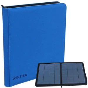 12 Pocket Blue Card Binder, Side Loading Trading Card Collectors Album, Premi... - Bild 1 von 7
