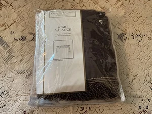 NEW CROSCILL CLASSICS HOME FASHIONS CRINKLE SCARF VALANCE 45" x 216" - Picture 1 of 6
