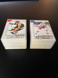 1997-98 PINNACLE BE A PLAYER AUTOGRAPHS STARTER SET 182/250    1961 - Picture 1 of 5