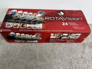 Neu versiegelt Rotavision drehbares Aufbewahrungssystem 24 Fächer Artikel # ART654954 - Bild 1 von 6