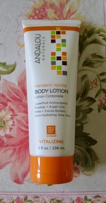 Andalou Naturals Vitalizing Body Lotion with Mandarin Vanilla Scent 8.0 fl oz - Image 1 of 2