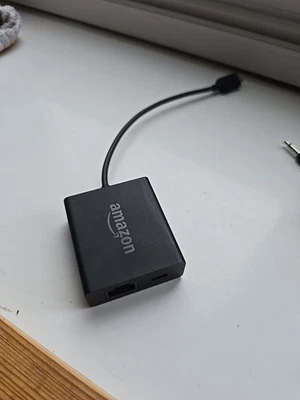 Amazon Fire Stick and Fire Cube Ethernet LAN Adapter 100Mbps - Image 1 of 3