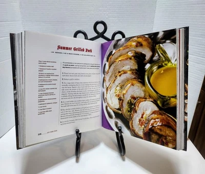 VTG Heavy Duty Cast Iron Easel Ornate Plate Picture Book Art Display Stand 14.5” - Image 1 of 4