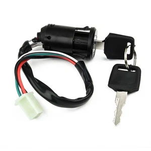 Easy to Use 4 Wire Ignition Switch Key for Honda For Kawasaki For Suzuki Bikes - Picture 1 of 15