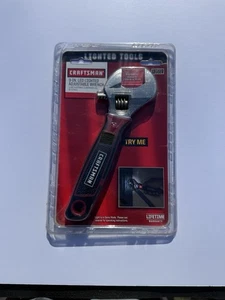 Sears Craftsman Nos LED Lighted Tools Adjustable Wrench 9" 3572 - Picture 1 of 2