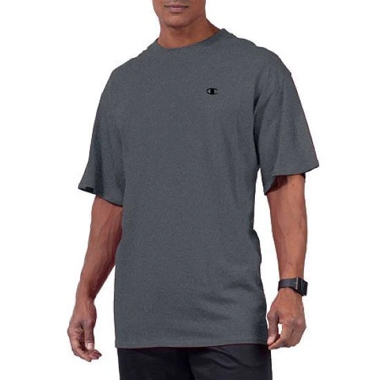 Black Champion Big & Tall Men's Classic Jersey Tee Shirt Size 3XB