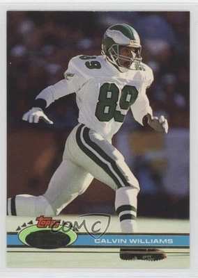 1991 Topps Stadium Club Calvin Williams #117 - Image 1 of 2