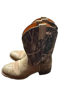 Ariat Youths Brown Workhog Leather Boots! 4LR Size 2 - Picture 1 of 7