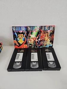 La Blue Girl 3 4 & 5 VHS (3/5 Dubbed - 4 English Subtitles) Light Mold Read - Picture 1 of 12
