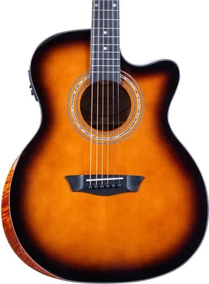 Washburn Comfort G10CE Acoustic-electric Guitar - Sunburst - Image 1 of 4