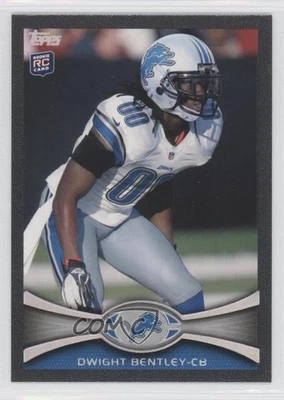 2012 Topps Black /57 Dwight Bentley #318 Rookie RC - Image 1 of 2