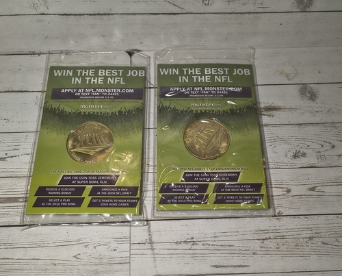 2- Super Bowl XLIII Coins Tampa Bay NFL Department of Fandemonium | eBay