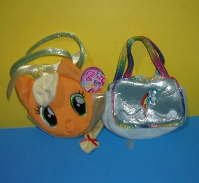 Nuevo Monedero Aurora My Little Pony Applejack de Peluche y Tablero Arco Iris Usado Foto 1 de 2