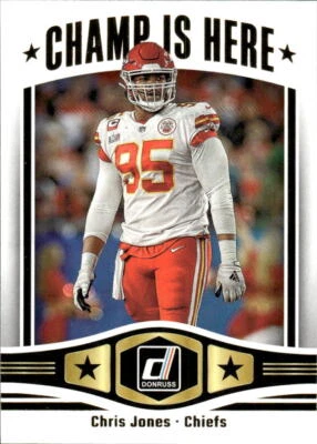 2023 Donruss #CIH-16 Chris Jones - Image 1 of 2
