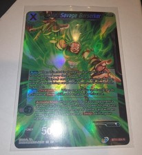 DBS Kale Savage Berserker BT11-004 R Holo Foil Vermillion Bloodline NM-MINT Card