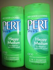 2x Pert Plus 2 In 1 Shampoo & Conditioner Happy Medium 13.5 Oz