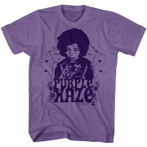 Jimi Hendrix Purple Haze Herren T-Shirt Rock Merch - Bild 1 von 3