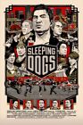 Tyler Stout Sleeping Dogs Poster - 24x36 - 2012 - Signed - 386/400 - PS4 - Xbox