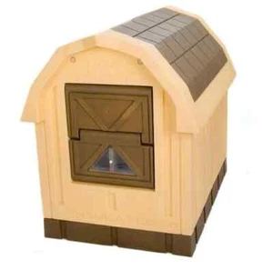 ASL Solutions Insulated Dog Palace Brown - Picture 1 of 4
