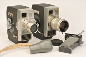 2 Jelco Double 8 8mm Cine Cameras